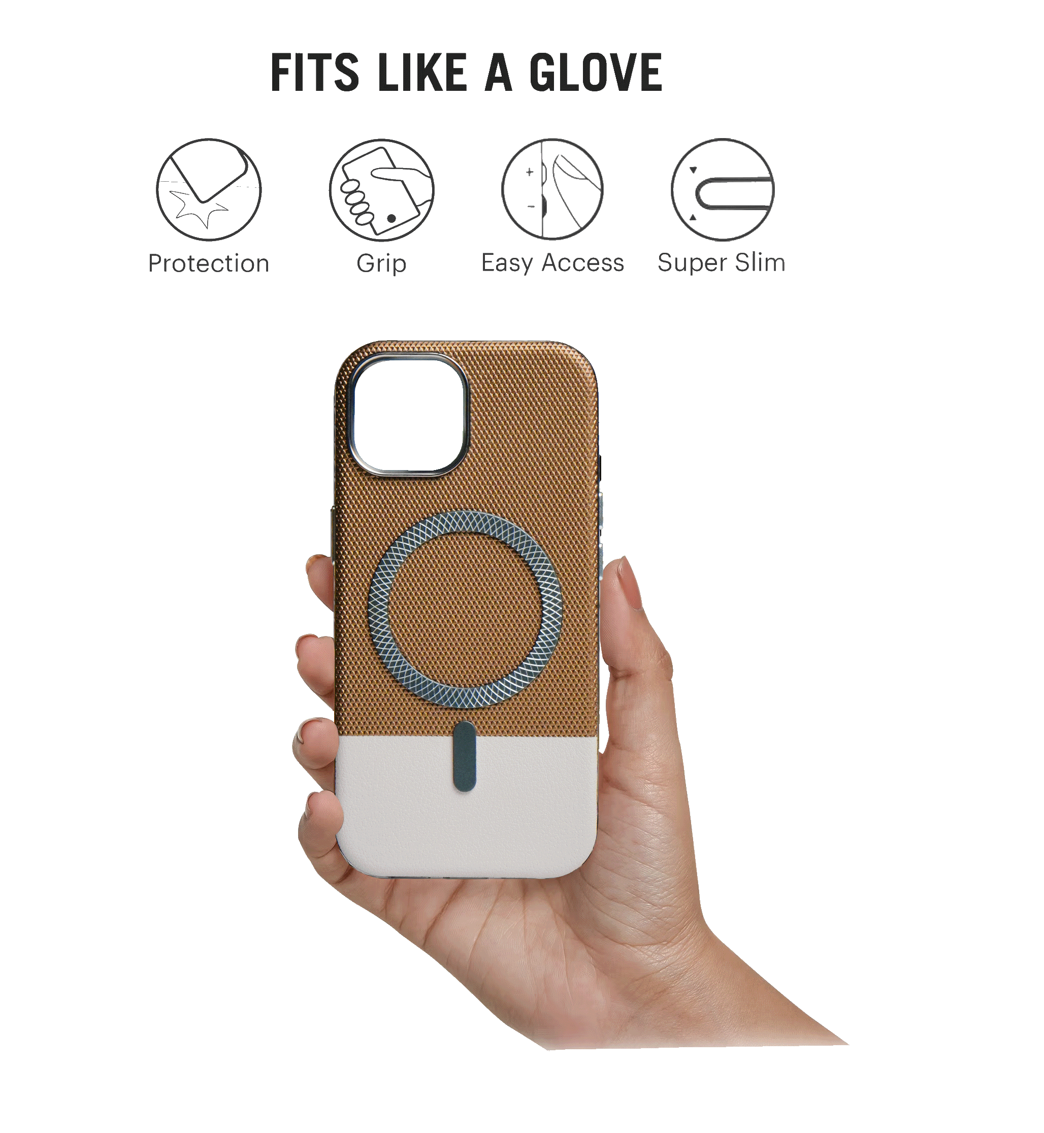 BronzeCore V2.0 Magsafe Dual Tone Cover for iPhone 15