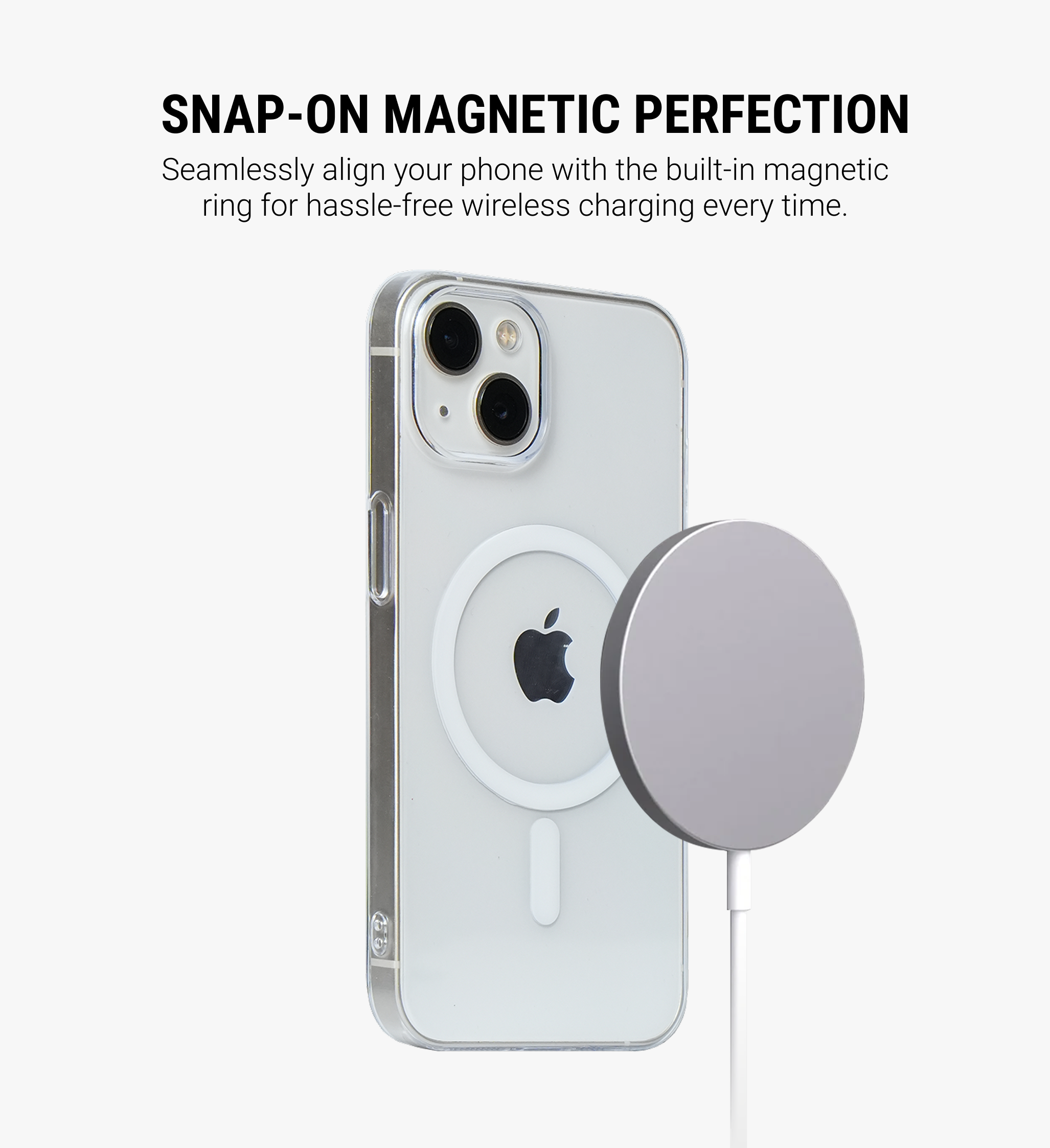 Anti-Yellow MagSafe Phone Case Cover for iPhone 13
