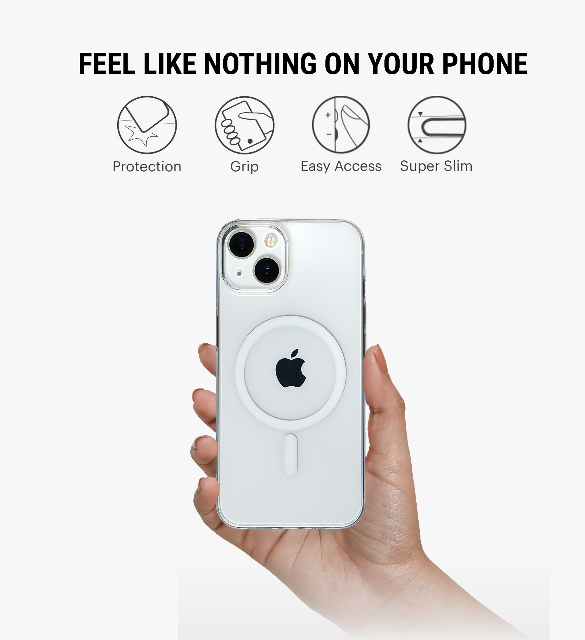 Anti-Yellow MagSafe Phone Case Cover for iPhone 14