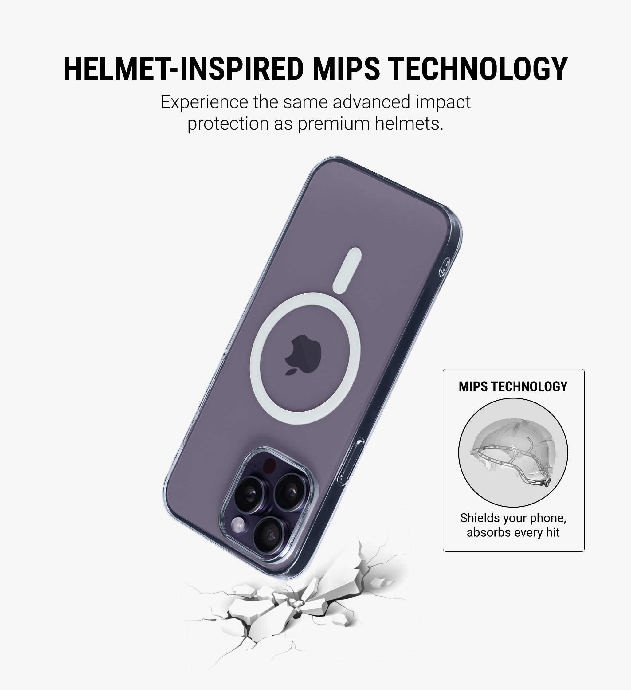 Anti-Yellow MagSafe Phone Case Cover for iPhone 14 Pro Max