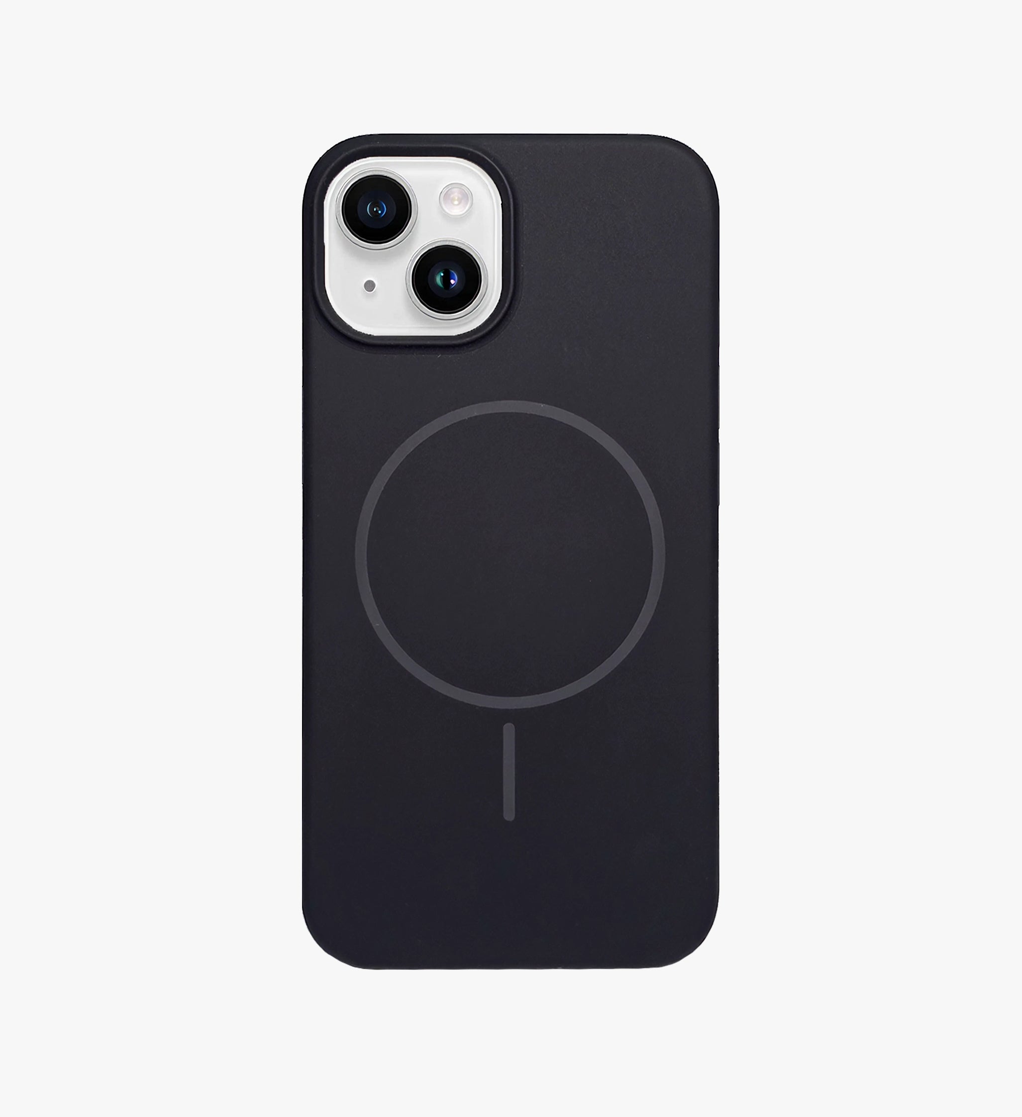 Silicone Magsafe Phone Case Cover for iPhone 13 - Black