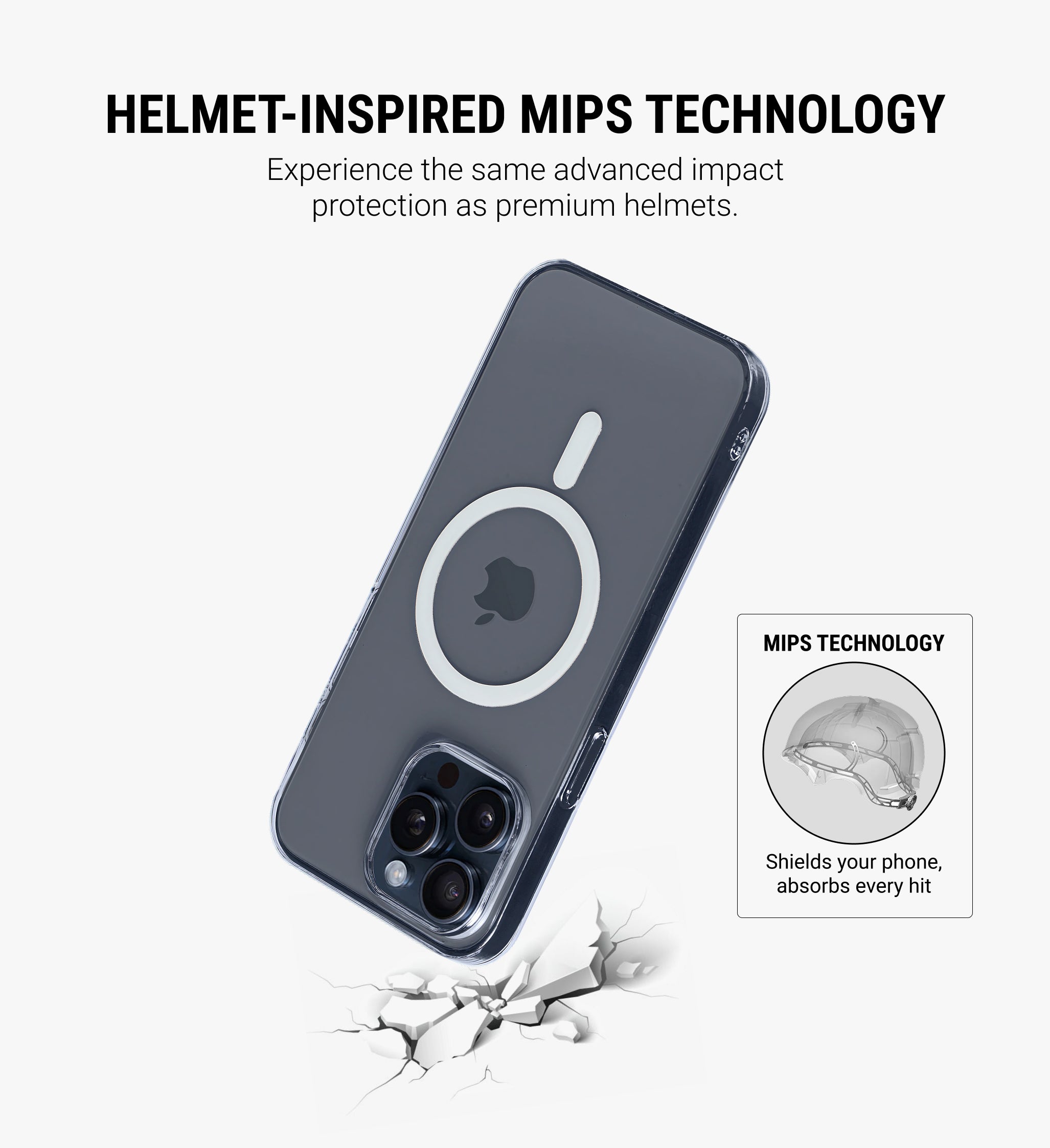 Anti-Yellow MagSafe Phone Case Cover for iPhone 15 Pro Max