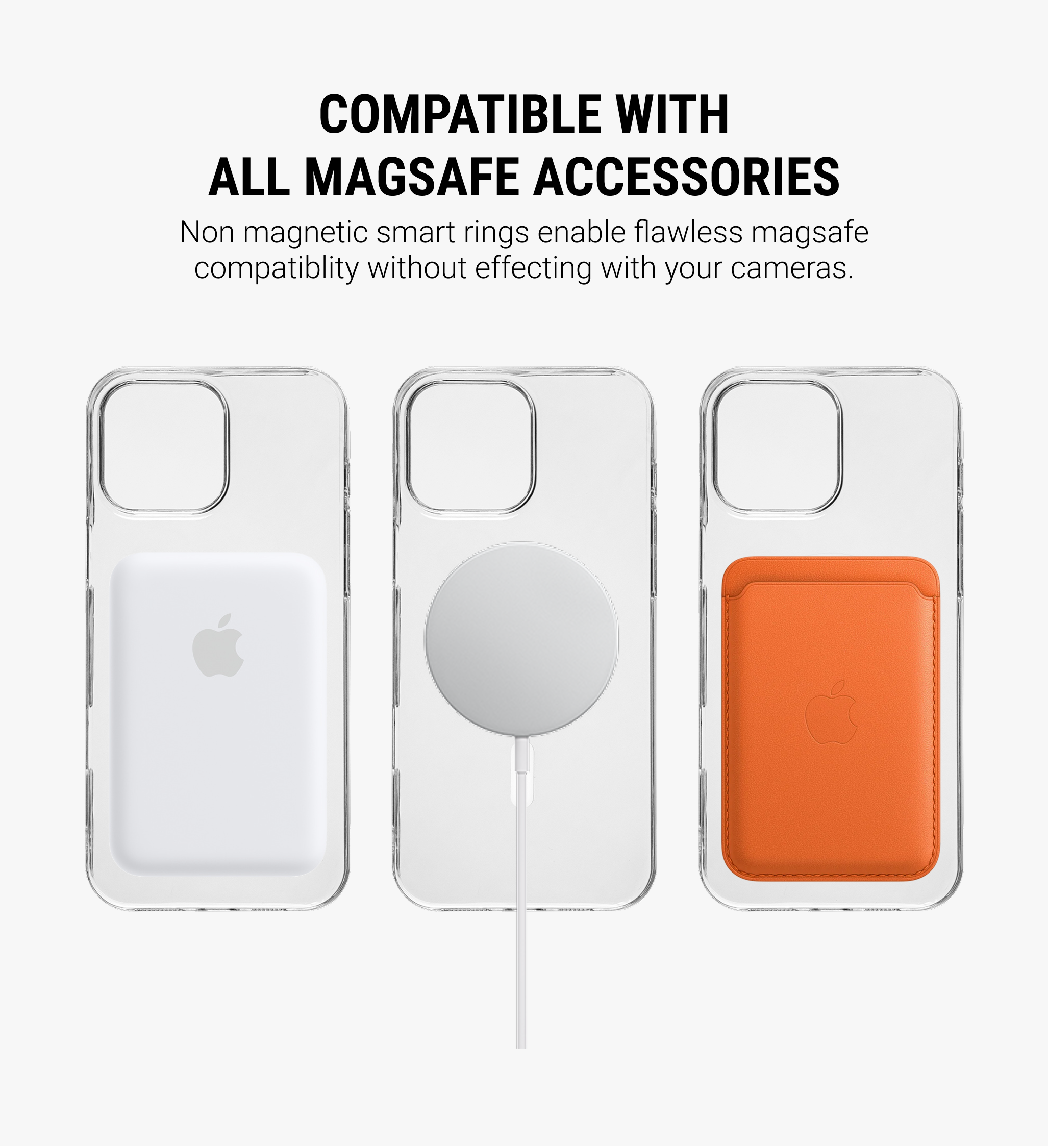 Anti-Yellow MagSafe Phone Case Cover for iPhone 14 Pro