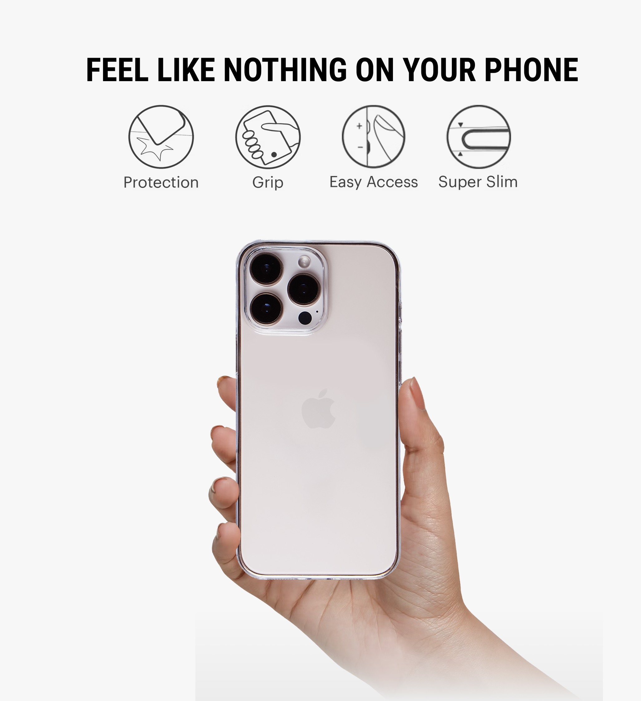 Anti-Yellow Phone Case Cover for iPhone 16 Pro Max