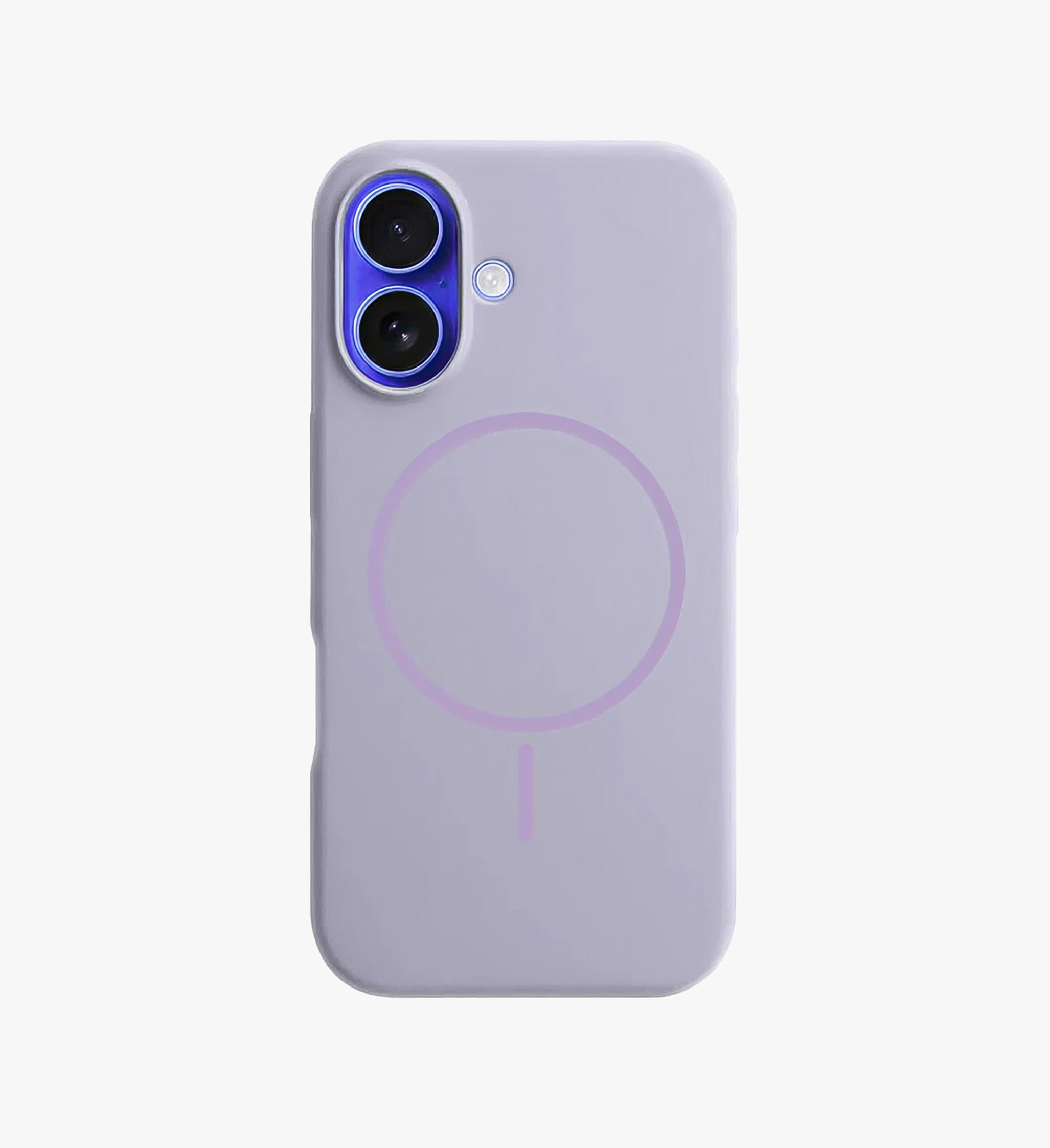Silicone Magsafe Phone Case Cover for iPhone 16 Plus - Purple
