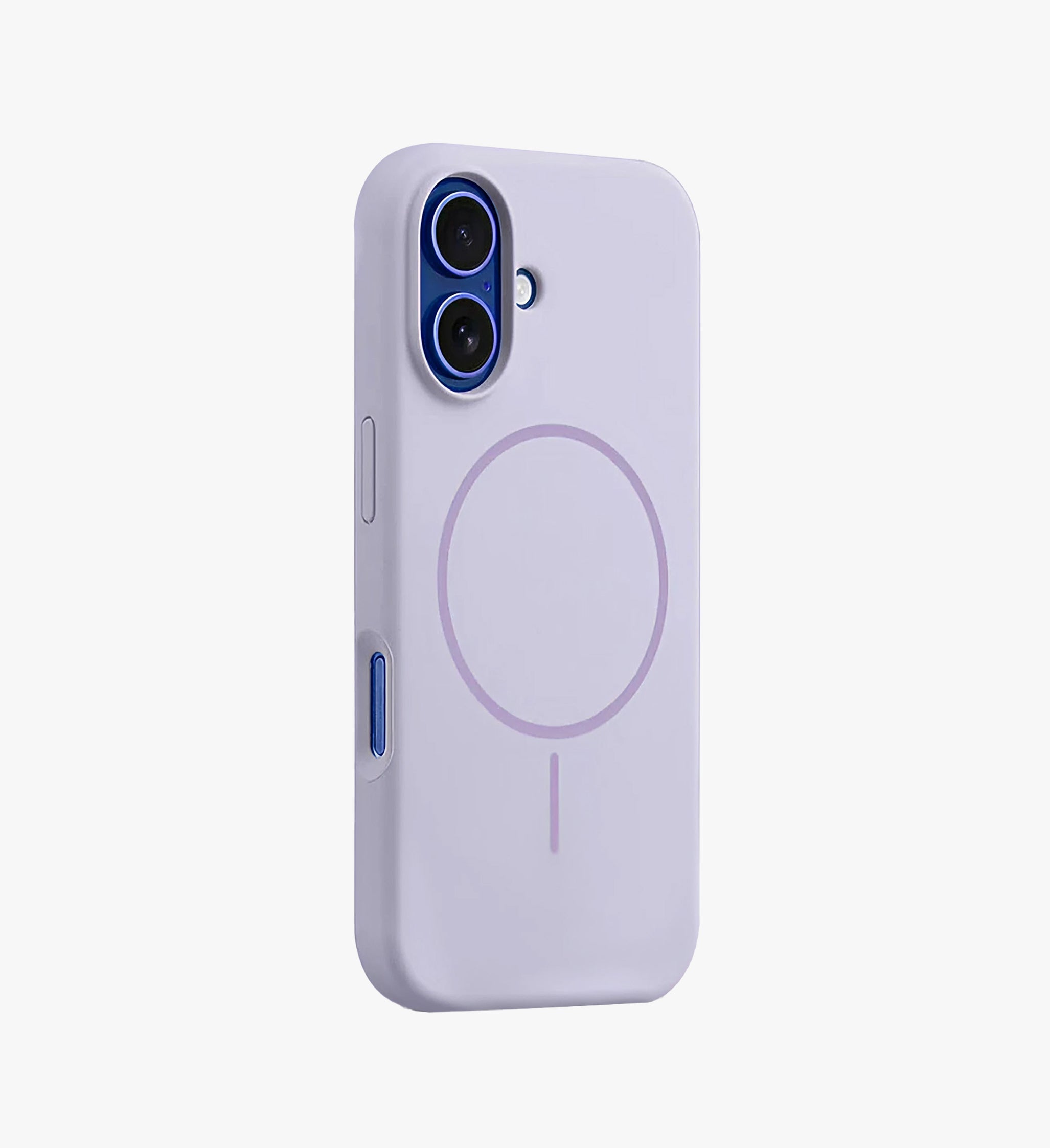 Silicone Magsafe Phone Case Cover for iPhone 16 Plus - Purple