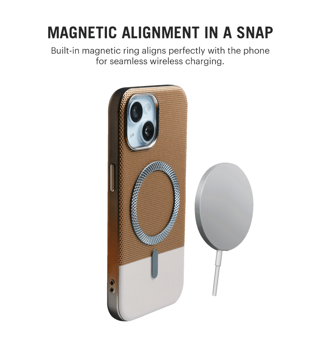 BronzeCore V2.0 Magsafe Dual Tone Cover for iPhone 15