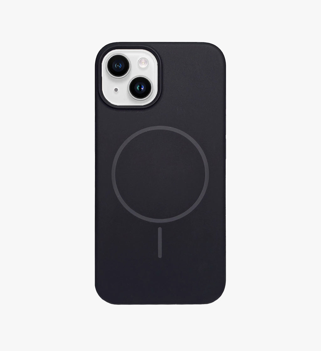 Silicone Magsafe Phone Case Cover for iPhone 14 - Black