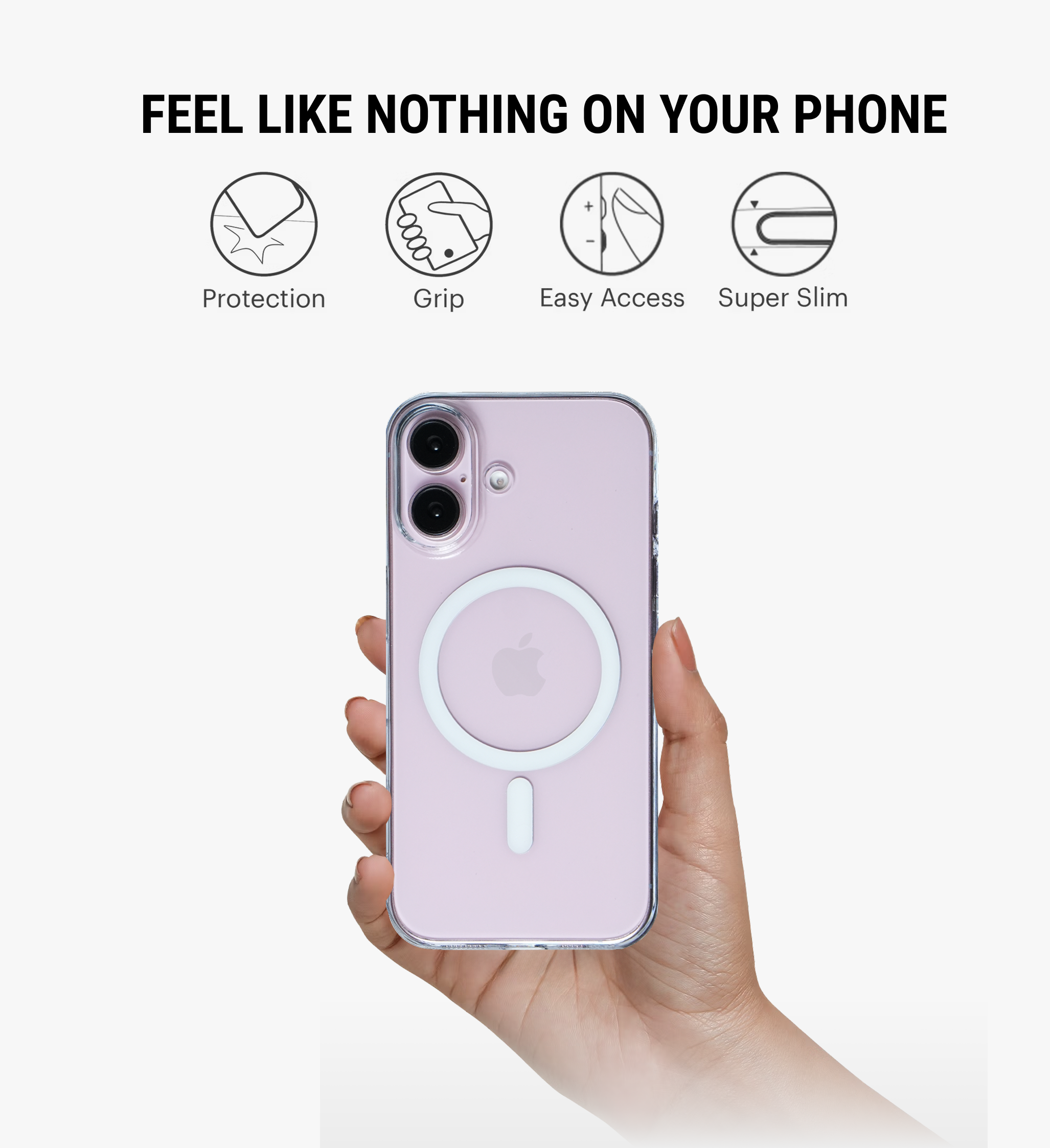 Anti-Yellow MagSafe Phone Case Cover for iPhone 16